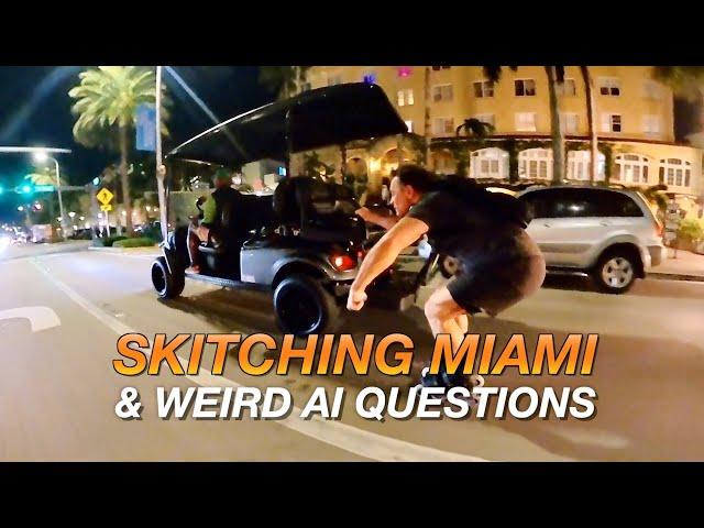 I Hired A Driver For Skitching In Miami!! Inline Flowcast #38