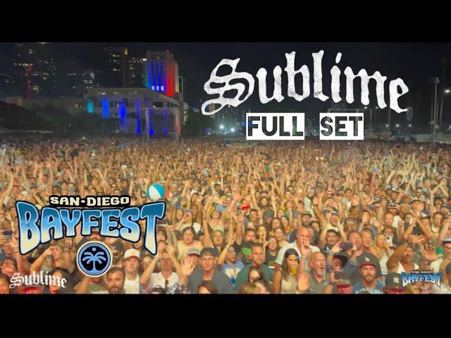 SUBLIME (FULL SET REEL) SAN DIEGO BAYFEST WATERFRONT PARK SAN DIEGO CA JULY 20, 2024