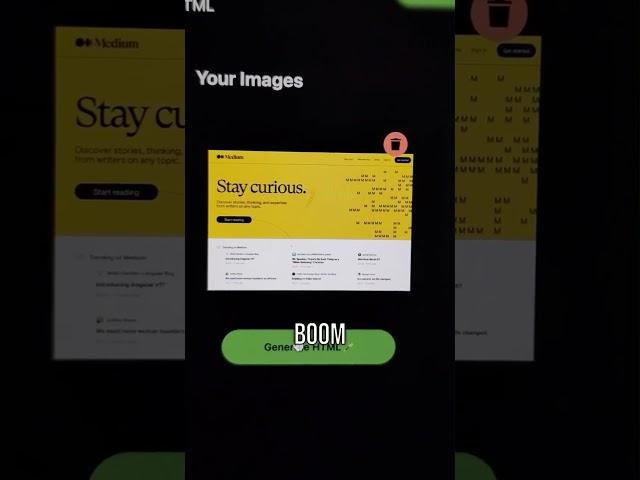 Revolutionize Coding: AI Converts Screenshots to HTML Instantly!