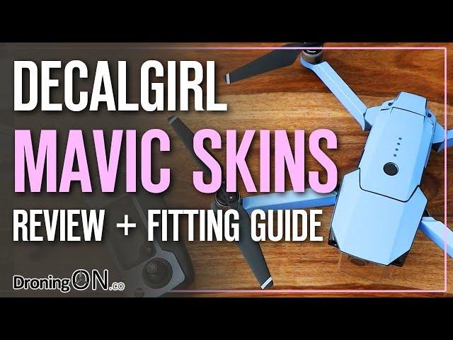 DroningON | DJI Mavic Pro DecalGirl Skins - Review & Guide