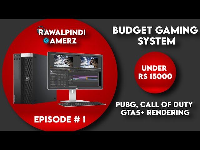 Lowest Gaming PC for PUBG GTA 5  | Under 15000 | Tech Saqi Mirza