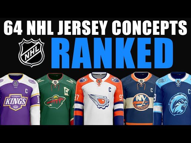 64 NHL Hockey Jersey Concepts RANKED!