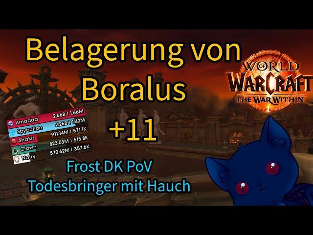 Belagerung von Boralus +11 | Frost Todesritter Todesbringer Sindragosas Hauch | Siege Frost DK