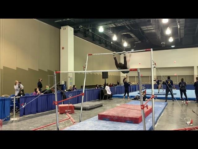 Haley Wade Bars Nationals Finals Competition 2022, Milwaukee WI