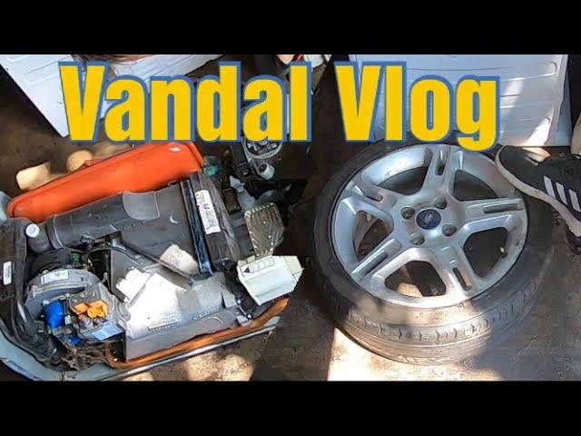 Vandal Vlog - Stripping Scrap Metal - Stolen Plates