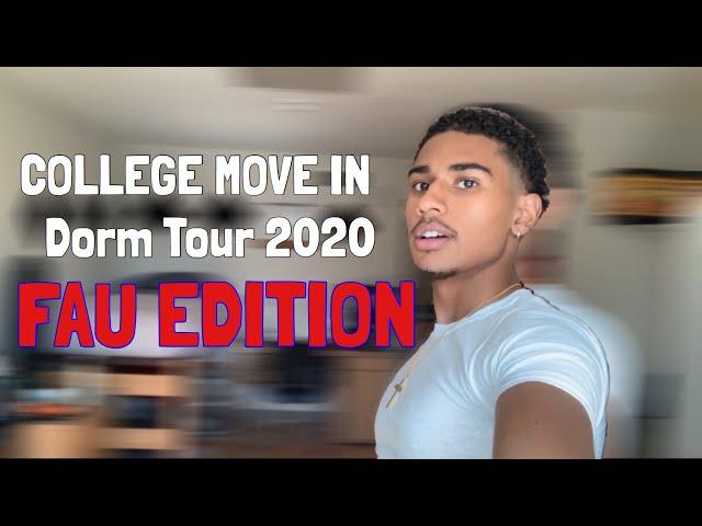 COLLEGE MOVE IN /DORM TOUR || FAU EDITION