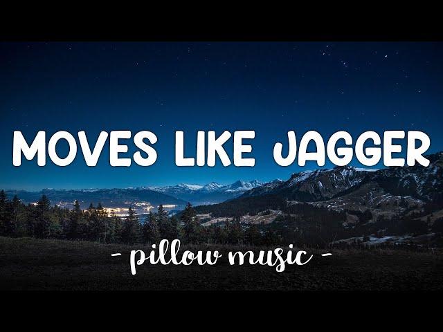 Moves Like Jagger - Maroon 5 (Feat. Christina Aguilera) (Lyrics) 