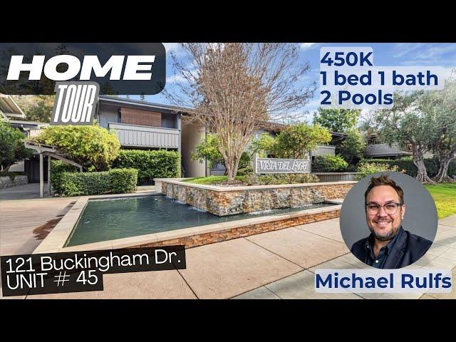 FULL HOME TOUR | 121 Buckingham Dr UNIT 45, Santa Clara | Affordable Silicon Valley Condo!