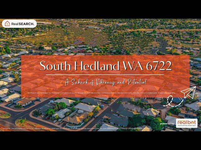 Suburb Profile: South Hedland WA - A Suburb of Vibrancy and Potential