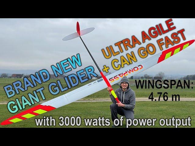 Revolution in the Sky: The COMPASS RC Glider by NAN-Models redefines flying!