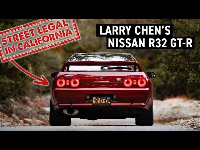 Larry Chen's street-legal Nissan R32 GTR | HALTECH HEROES