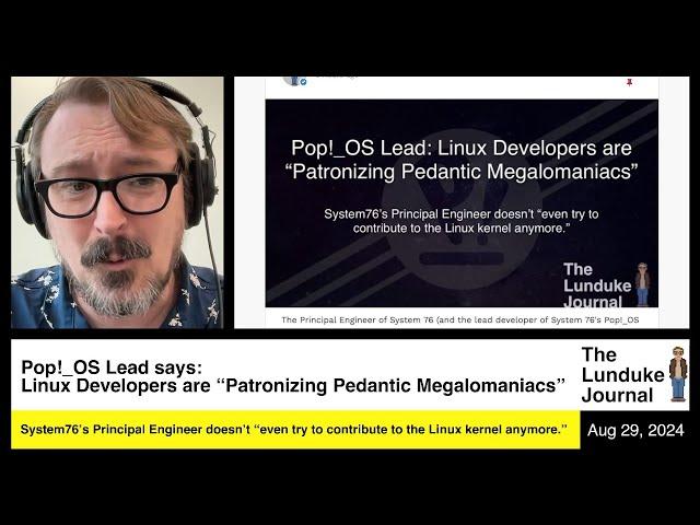 Pop!_OS Lead: Linux Developers are “Patronizing Pedantic Megalomaniacs”