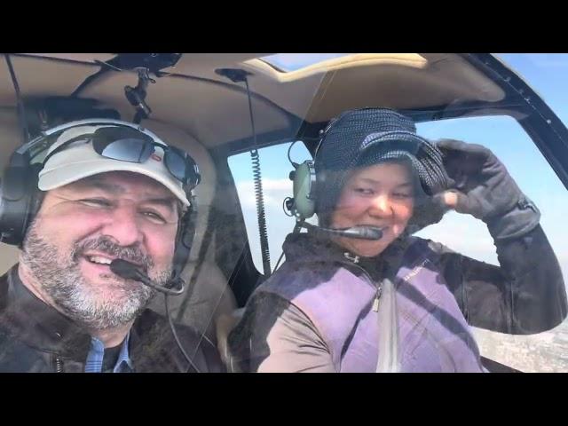 Los Ángeles Hollywood Hills with the great pilot Hitomi from JJHelicopters