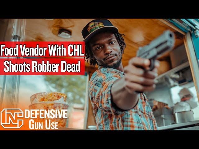 Food Vendor With Concealed Handgun License Shoots Robber Dead in Chicago