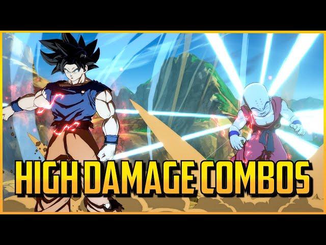 DBFZR ▰ These Guys Got Them High Damage Combos【Dragon  Ball FighterZ】