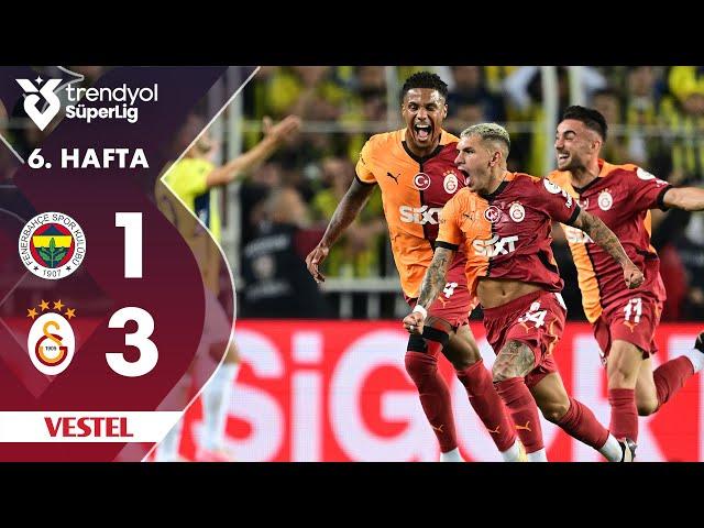 Vestel | Fenerbahçe (1-3) Galatasaray - Highlights/Özet | Trendyol Süper Lig - 2024/25