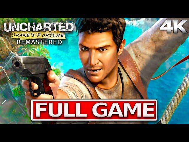 UNCHARTED: DRAKE'S FORTUNE Full Gameplay Walkthrough / No Commentary【FULL GAME】4K Ultra HD