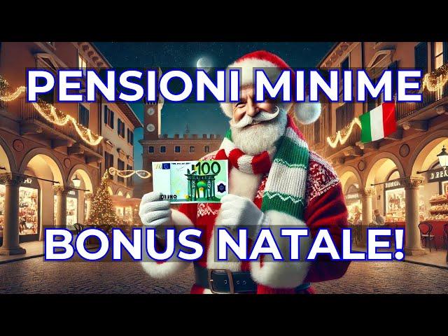 PENSIONI MINIME ARRIVA IL BONUS NATALE