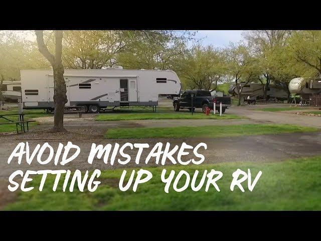 How To Setup Your RV Campsite! RV Newbie.