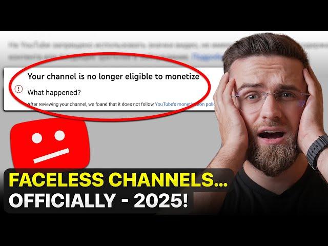 These Channels Will No Longer Be Monetized in 2025  YouTube Monetization Update