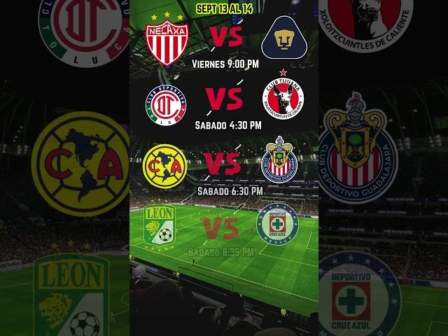 Jornada 7 Liga MX 2024 #ligamx #ligamexicana #futbol #shorts