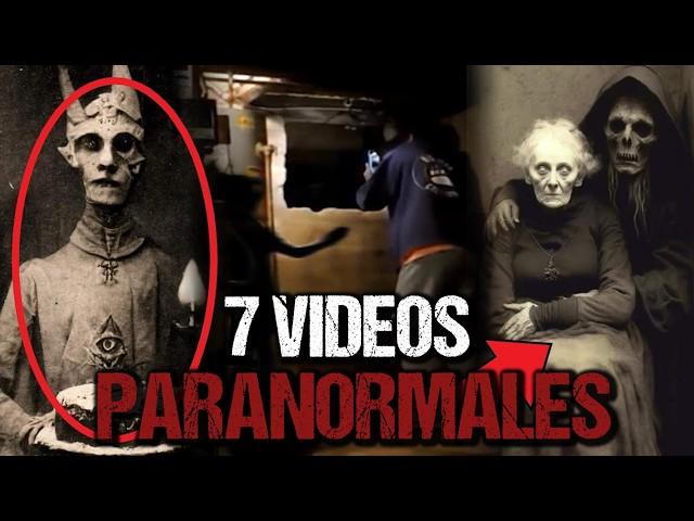  7 VIDEOS PARANORMALES REALES | 100% VIDEOS DE TERROR | SCARY VIDEOS