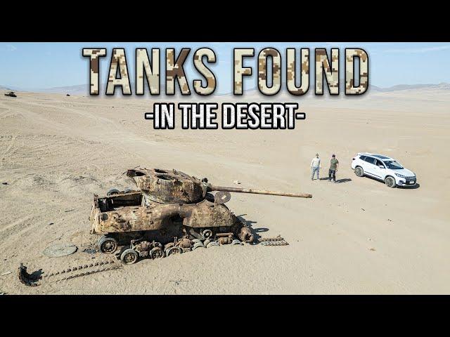 Abandoned TANKS in the DESERT | URBEX