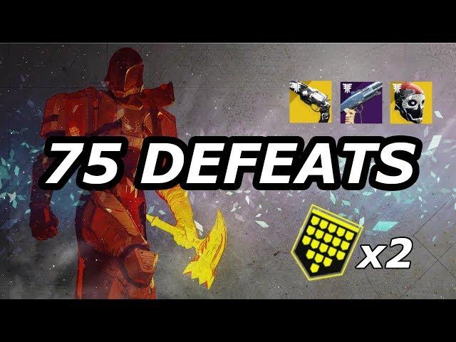 75 Defeats you wouldn't believe if it wasn't recorded.