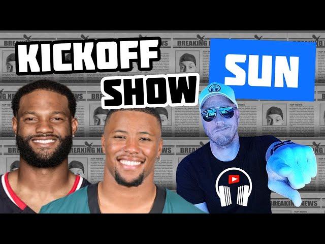 Week 3 Fantasy Football Morning Show - Start Bench Advice