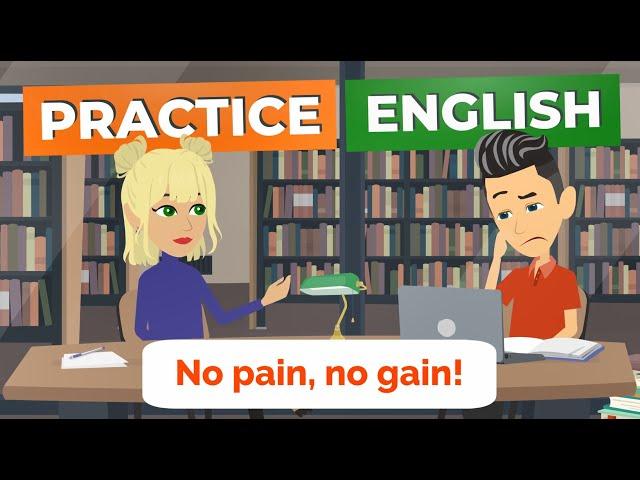 Easy to Learn English Speaking Practice | Shadowing English Conversation Listening