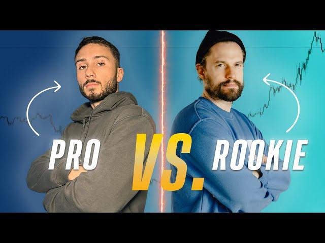 Pro Day Trader vs. Amateur Head-to-Head CHALLENGE | Carmine Rosato