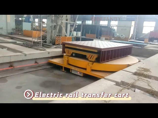 20 Ton Electric Turntable,Customized Battery Transfer Cart