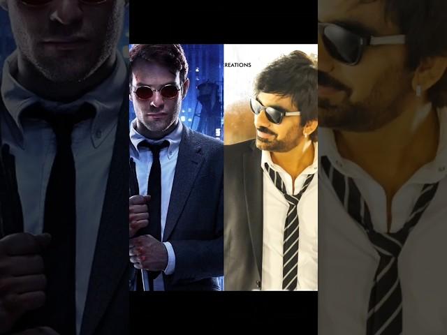 Raja the grate is copied from daredevil #tollywoodnews #raviteja #telugumovies #ytshorts #shorts