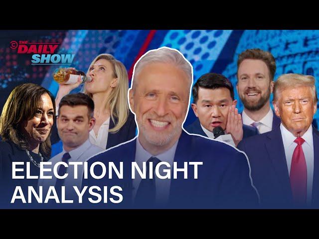 Jon Stewart and The Best F**king News Team Take on Election Night 2024 | The Daily Show