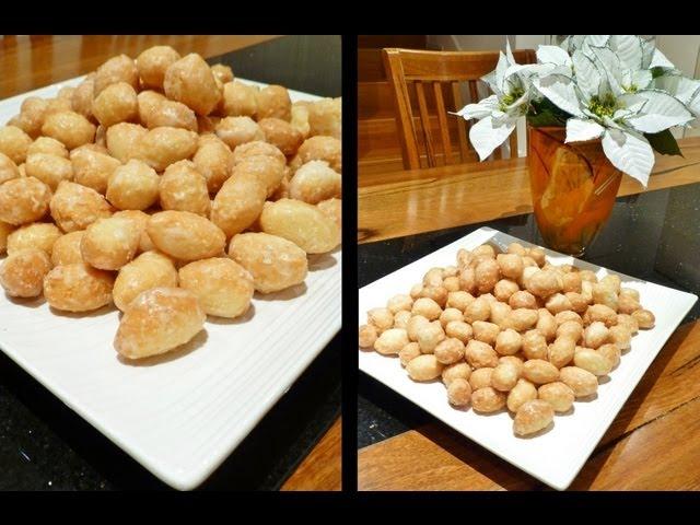 How to make Lemon Pignolata (Italian Donuts) from Loretta's Kitchen