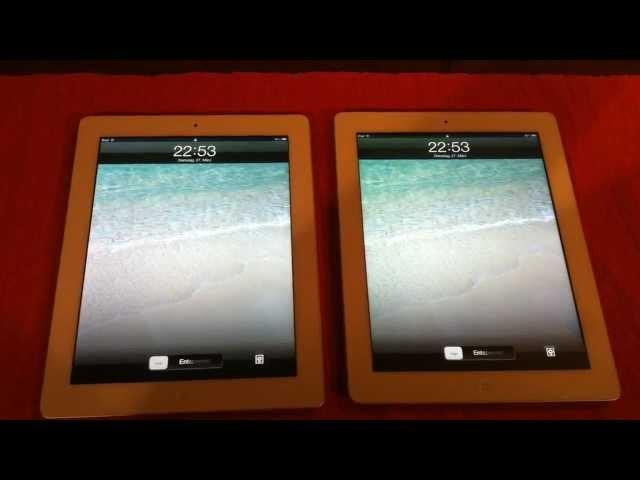 iPad 2 vs. The New iPad 3 Deutsch