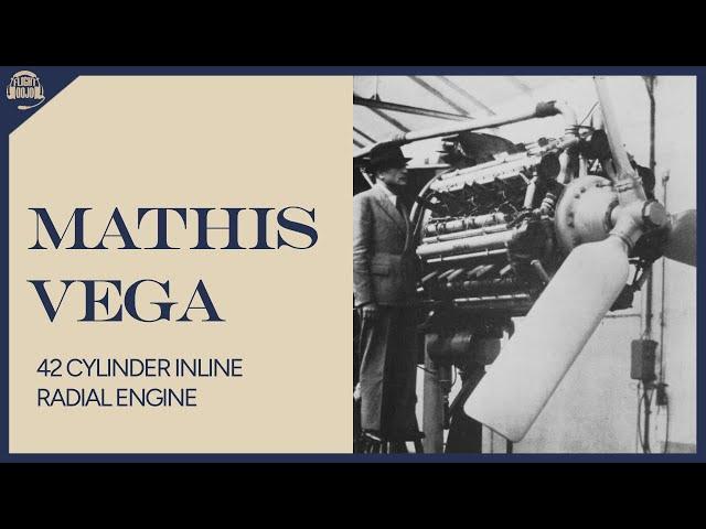 3000 HORSEPOWER in 1938! - The Mathis Vega Aero Engine