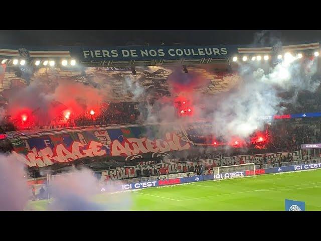 Ambiance PSG Saint-Étienne - Victoire face aux Verts !