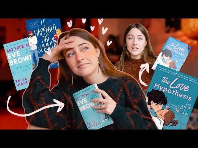 i'm a tired student so i read ROMANCE BOOKS just to feel something  reading vlog