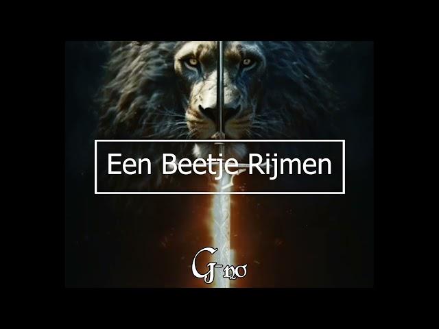 G-no - Een Beetje Rijmen [Official Audio]