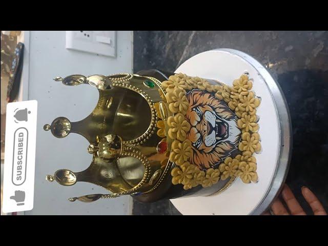 King Cake  #king #birthdaycake #shortvideo #vairalvideo #cakemaking #cake #chef #raju khan