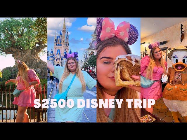 I booked a $2500 Walt Disney World Vacation | first solo trip, staying at the resort & Disney food!!