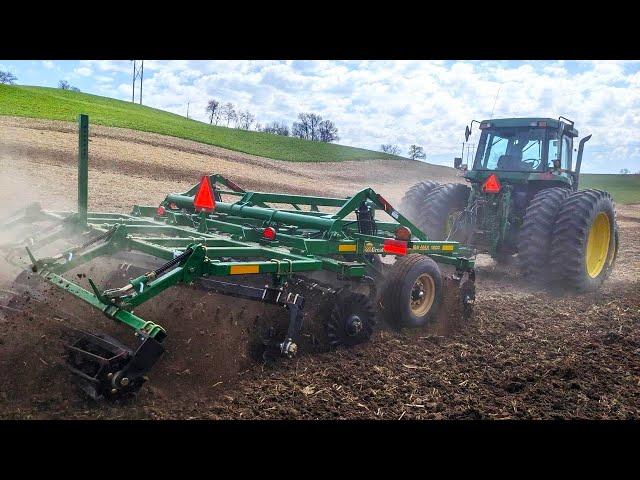 Great Plains Turbo-Max! Vertical Tillage Demo!