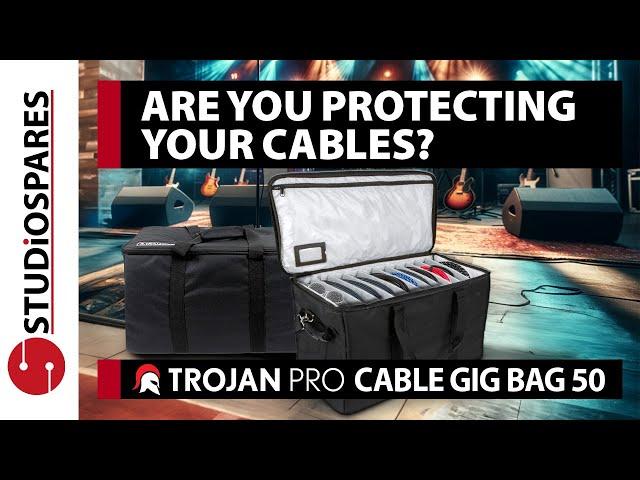 Cable Gig Bag 50 by Trojan Pro