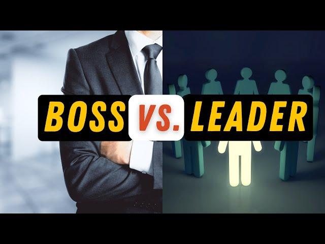 The Difference Between A Boss and Leader | Jack Wu