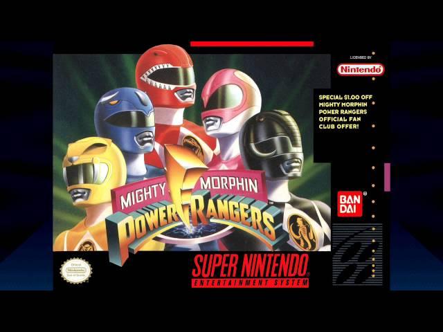 Area 1: City - Mighty Morphin Power Rangers SNES [OST]