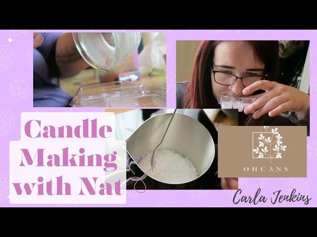 *GIFTED* Ohcans candle making Kit. It's crafting - a CHILD could do it! | CARLA JENKINS