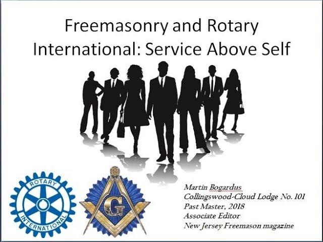 Freemasonry and Rotary Club: Service Above Self