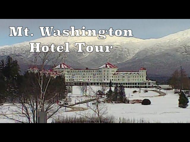 Mt. Washington Hotel Tour And Rustic log Cabins Lisbon NH