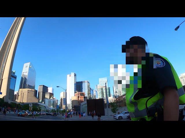 TORONTO Watch How I Cycle From Stadium Rd & Lakeshore Blvd W to Bay & Albert St GoPro8 (05/21/24)